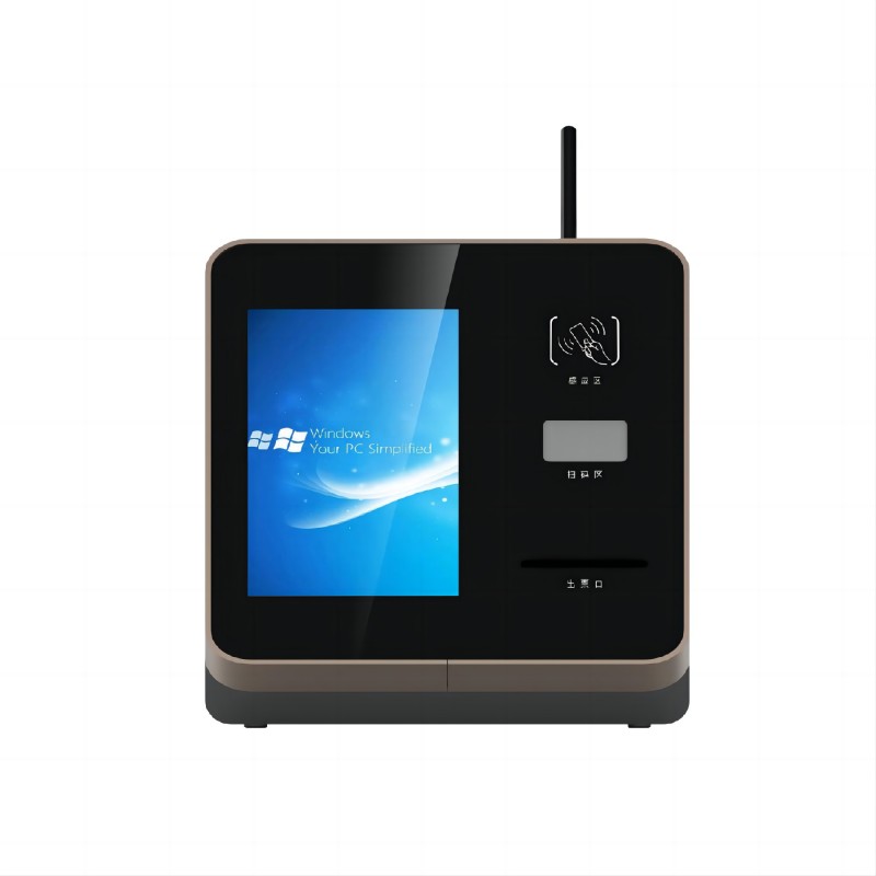 good quality 17inch to 50inch Desktop Self service Ticketing Kiosk With Bar-code Scanner , POS Terminal wholesale