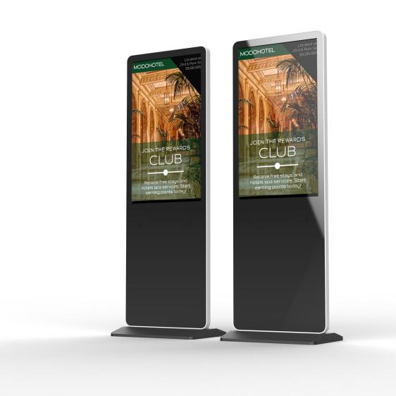 good quality 43-Inch Interactive Digital Signage Kiosk with touch screen wholesale