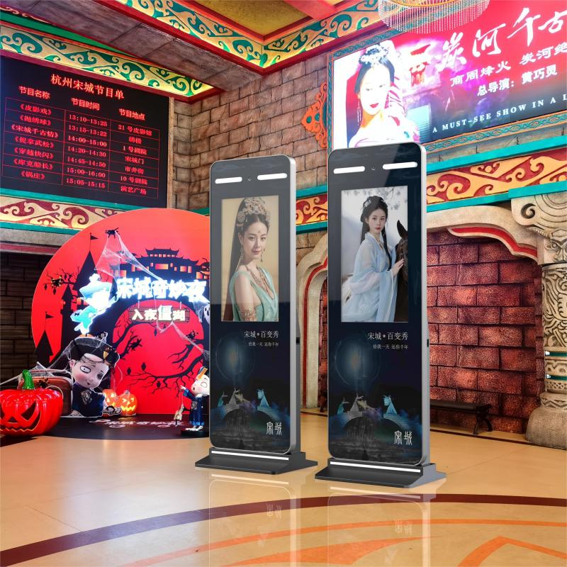 55-inch digital advertising kiosk signage