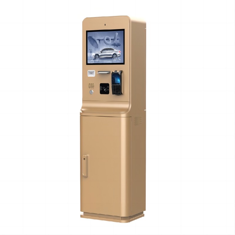 15 inch outdoor digital kiosk for car parking