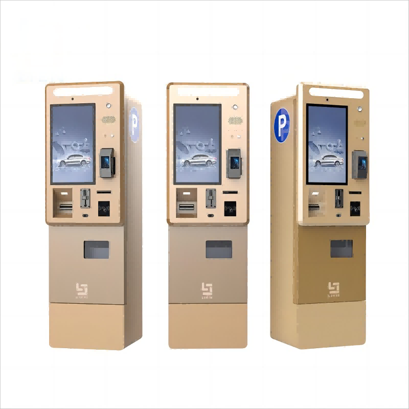 custom 21.5inch Information kiosk outdoor car parking payment online