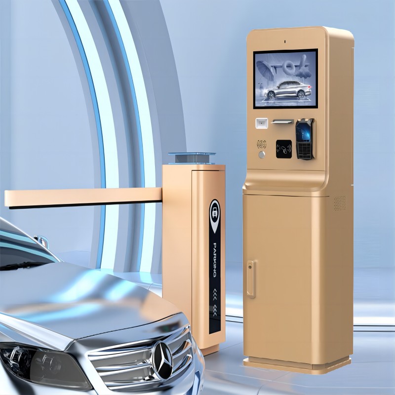 15 inch outdoor digital kiosk for car parking