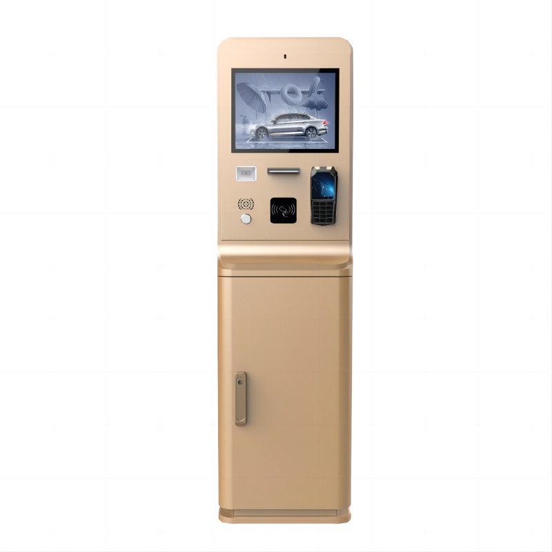 15 inch outdoor digital kiosk for car parking