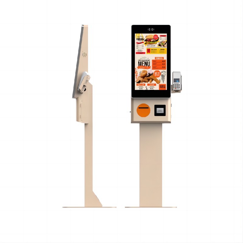 custom 21.5inch-27inch Floor Standing Touch Screen kiosk Retail Supermarket Self Checkout online