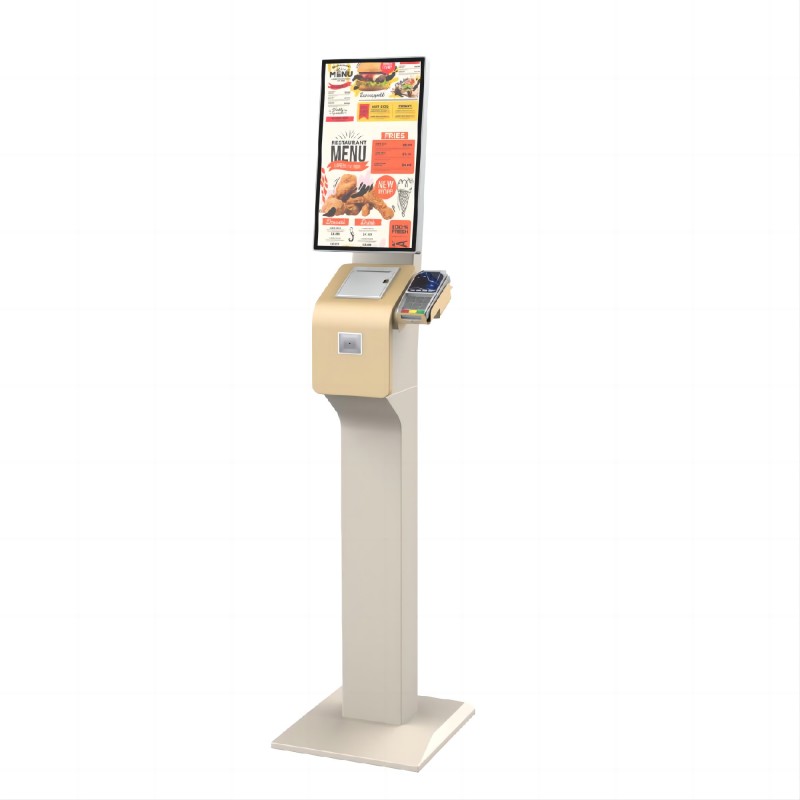 Floor Standing Touch Screen kiosk Retail Supermarket Self service Ordering