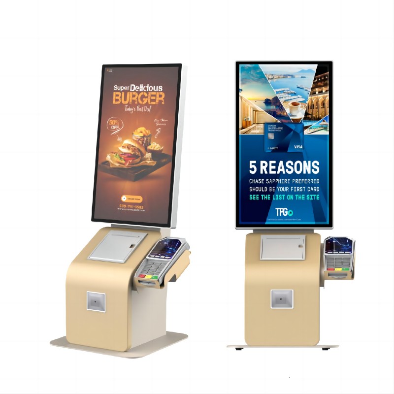 custom Touch Screen Kiosk Display Retail Supermarket Self service Ordering Cash Register online