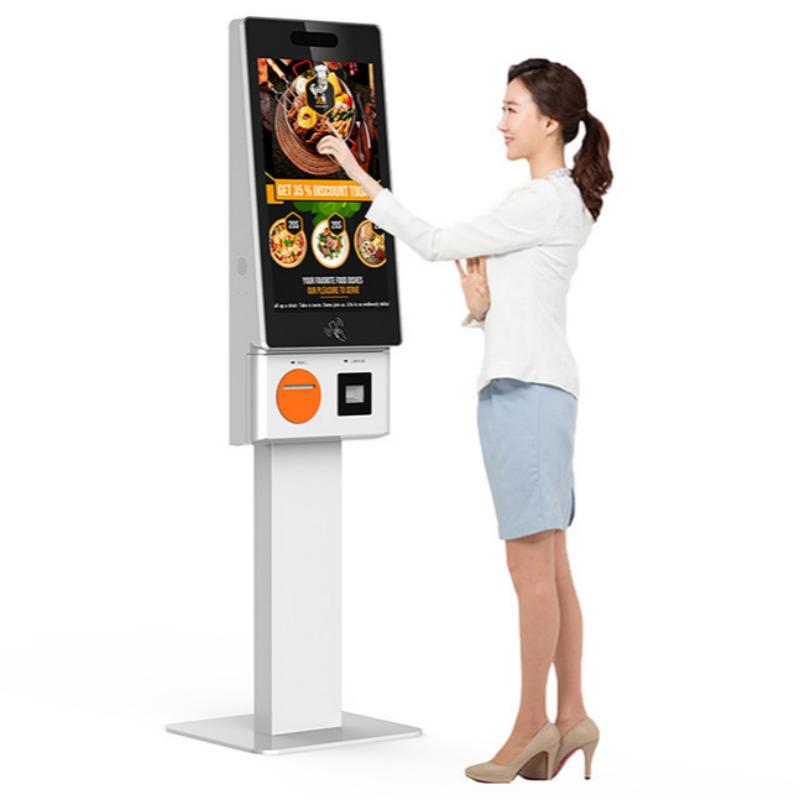 43-inch standing self order kiosk machine