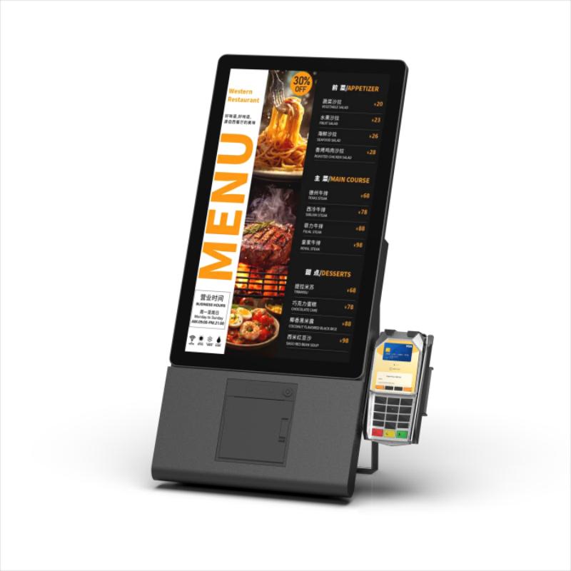 custom 23.5-inch wall mount food order kiosk online