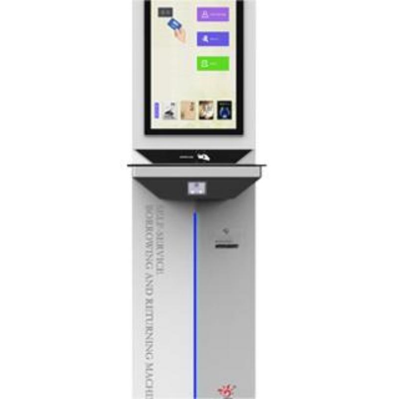 43-inch self check in kiosk with touch screen