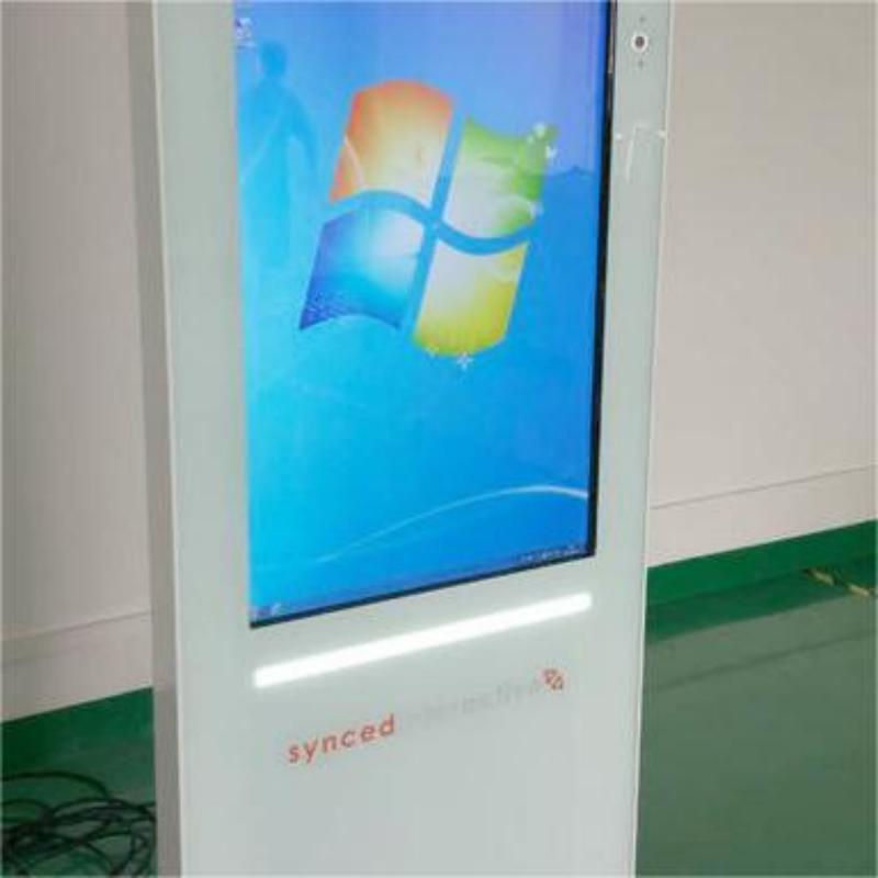 43-inch self check in kiosk with touch screen