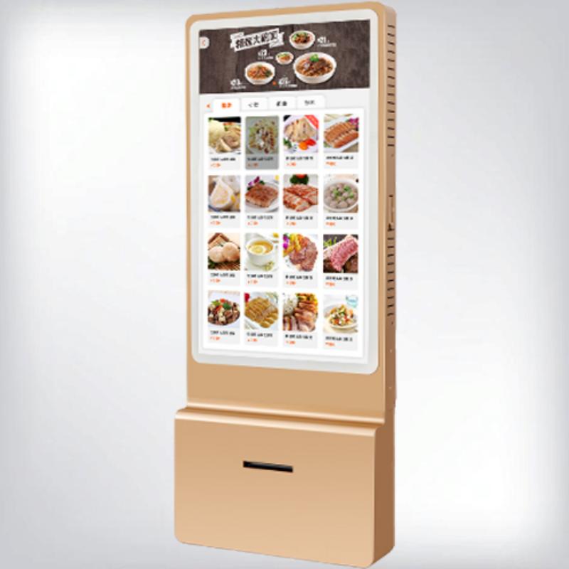 custom 21.5-inch wall mount kiosk self order machine online