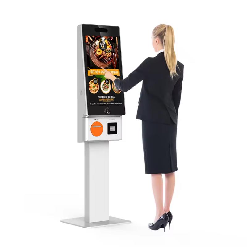 good quality 32-inch floor standing kiosk self order machine wholesale