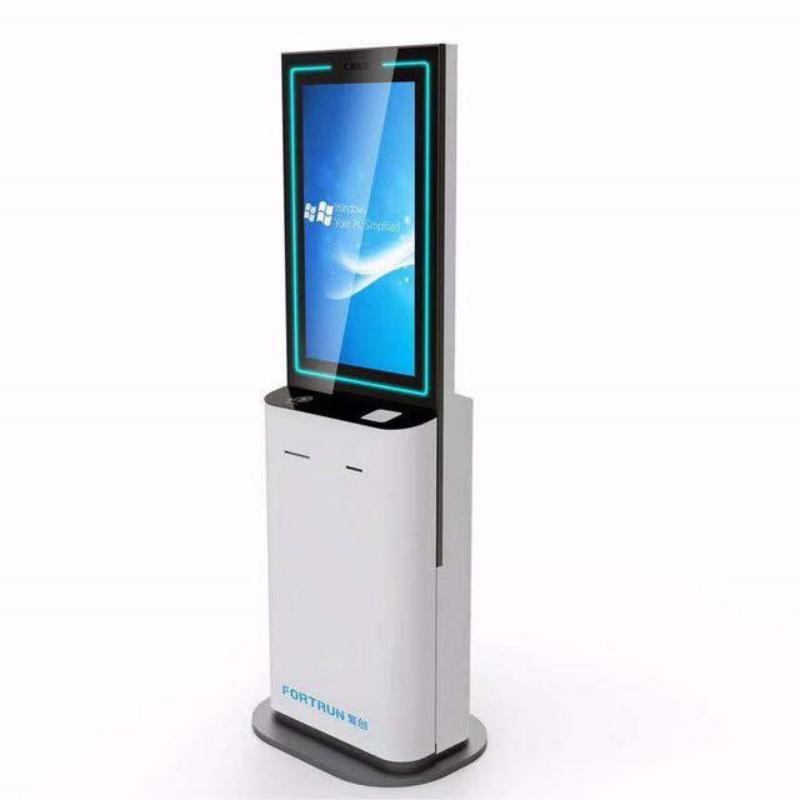 24-inch visitor check in kiosk with touch screen