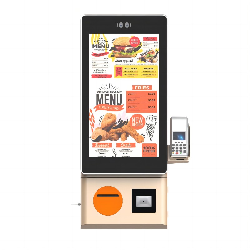 Kiosk For Retail Wall-Mounted 21 24 27 32 inch Touch Screen Pos Service Self Ordering Payment