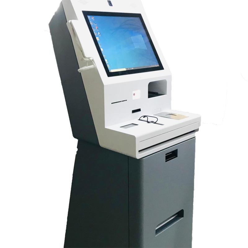 24-inch airpot kiosk check in with touch screen