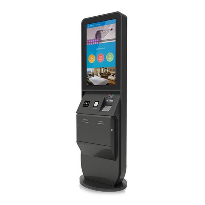 24-inch visitor check in kiosk with touch screen