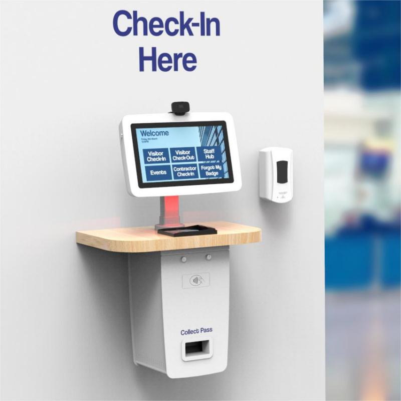 24-inch patient check in kiosk with touch screen