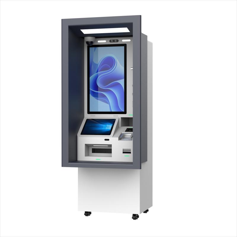 24-inch floor standing kiosk payment machine