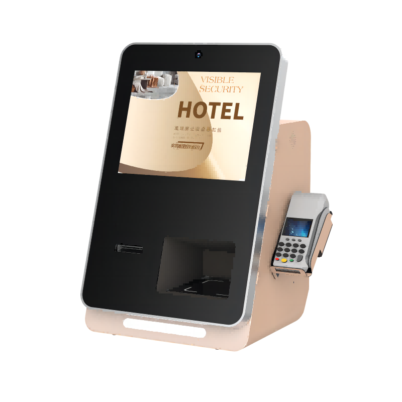 good quality Kiosk Computer Hotel Check In Kiosk With Passport Scanner wholesale