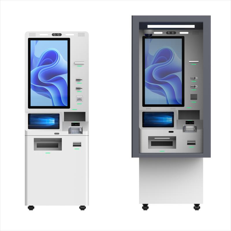 32-inch outdoor kiosk for bill payment