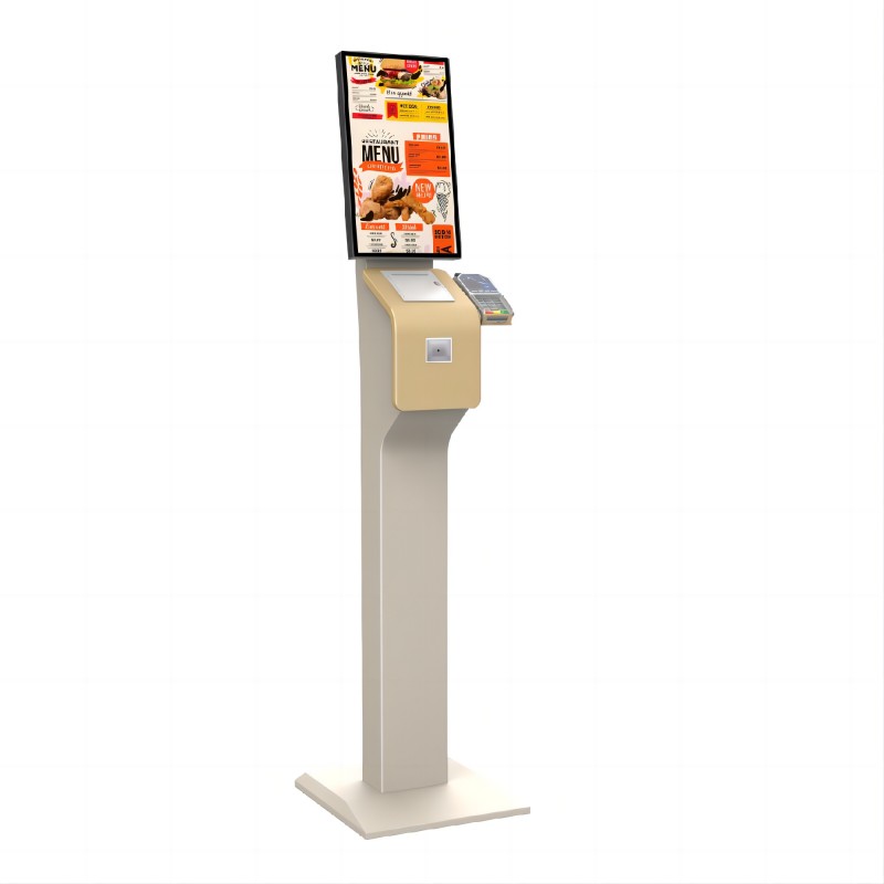 Standing Computer Kiosk Retail Supermarket Self service Ordering