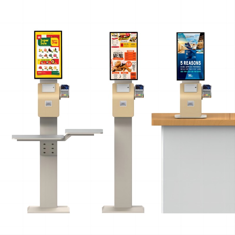 Retail Store Kiosk Retail Supermarket Self-service Ordering Vertical Cash Registers