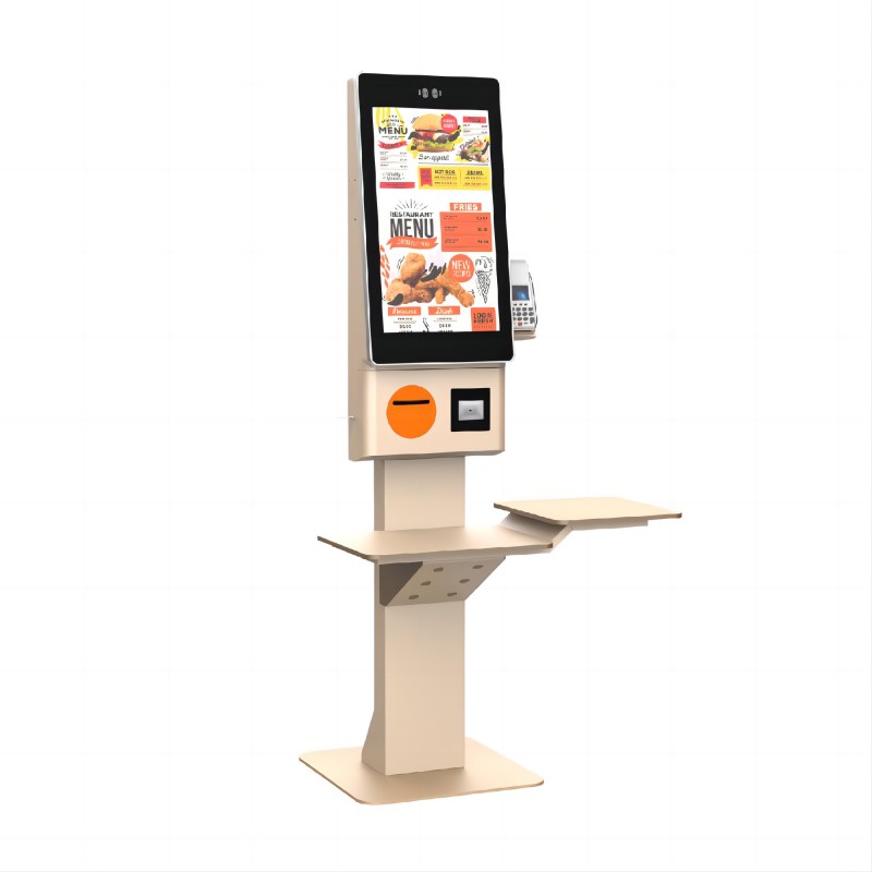 Computer Kiosk Restaurant Self service Payment Kiosk with Pallet