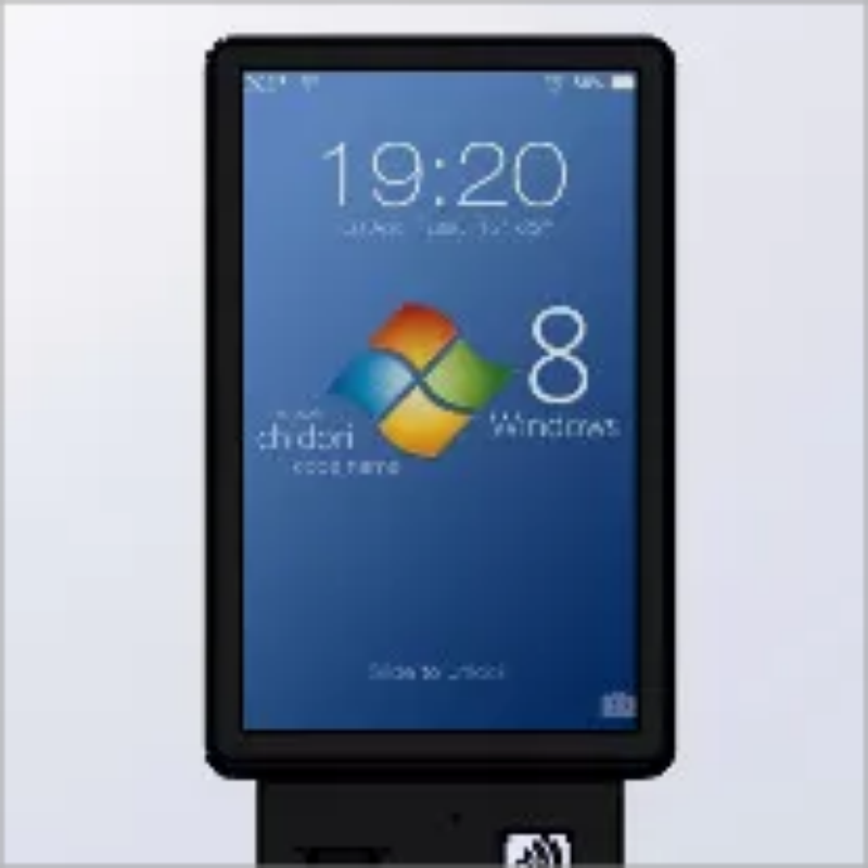 21.5-inch wall mount self check in kiosk