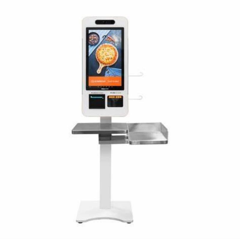 custom 43-inch square self checkout kiosk with touch screen online