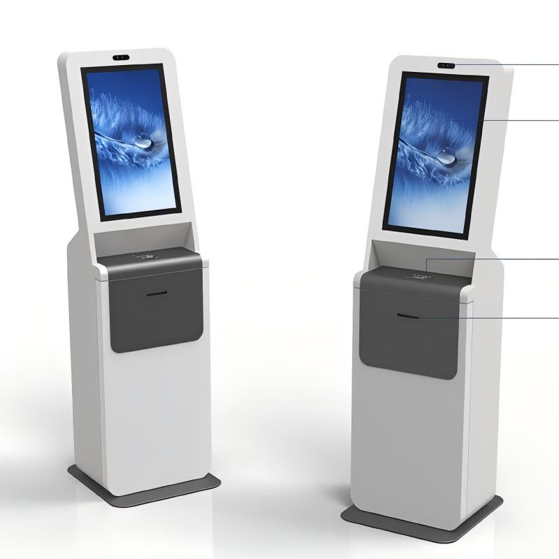 Library Kiosk  Self Payment Terminal RFID NFC Camera Printer QR Cash Dispenser Self-Service Kiosk