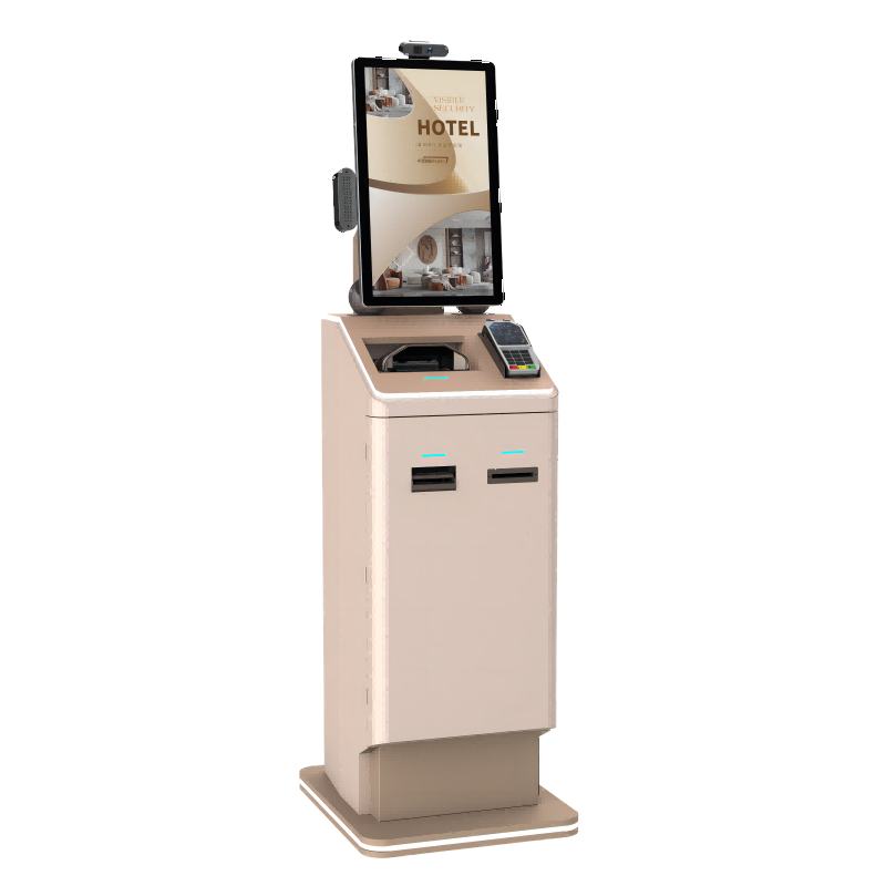 21.5 inch  Hotel Self Check In Kiosk For standing style