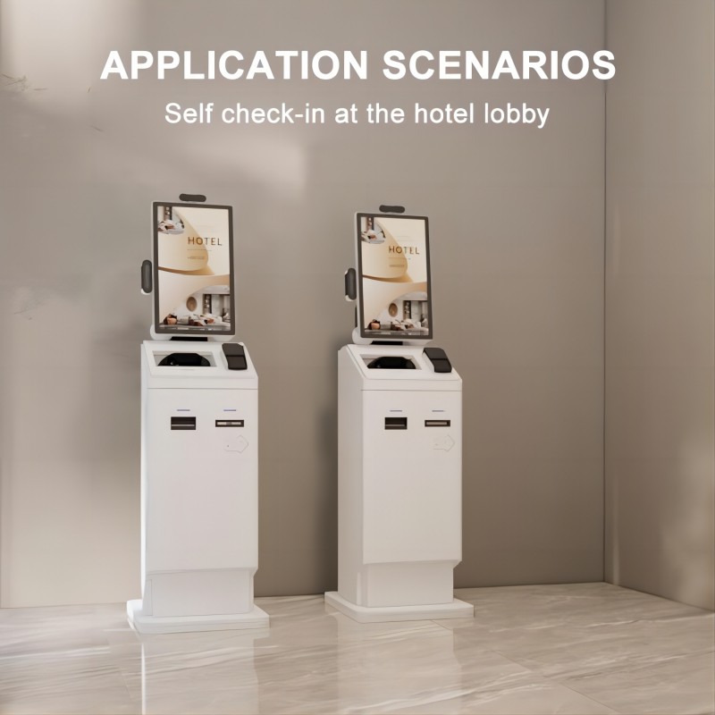 good quality 21.5 inch  Hotel Self Service Kiosk For standing style wholesale