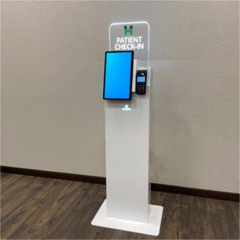 21.5-inch wall mount medical check in kiosk