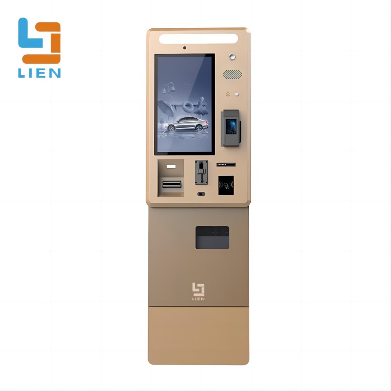 21.5-inch standing parking payment kiosk