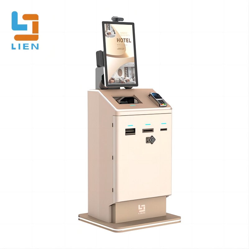 27 inch Hotel Self Service Kiosk For standing style