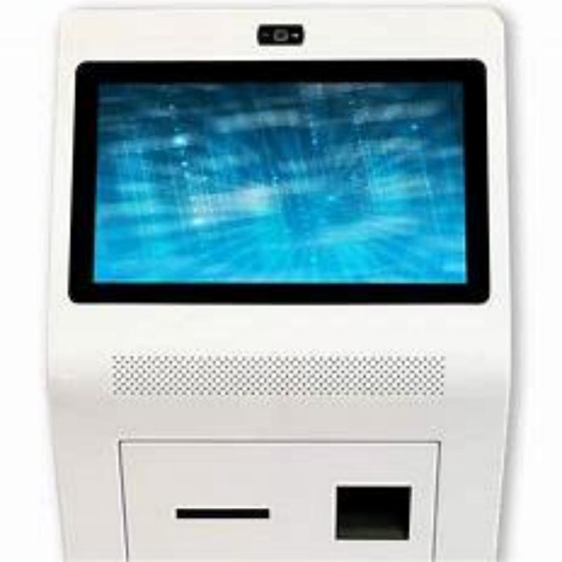 21.5-inch wall mount visitor check in kiosk