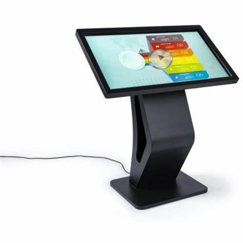 43-inch checkout kiosk with touch screen