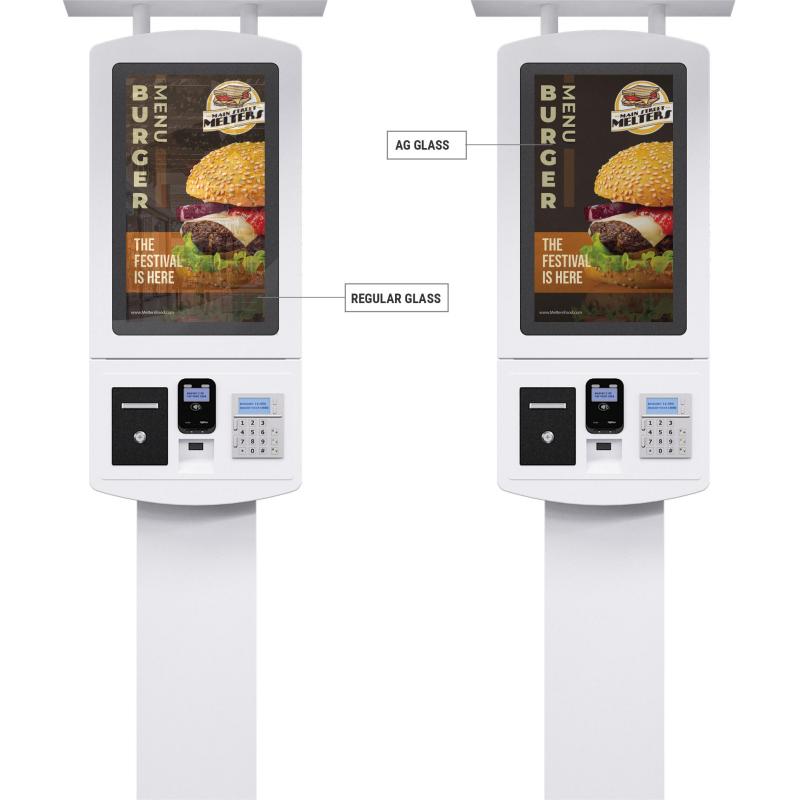 21.5-inch wall mount airpot kiosk check in