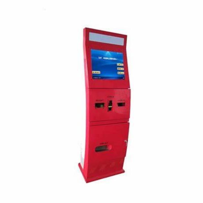 32-inch standing vistor check in kiosk machine