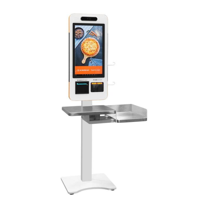 21.5-inch standing self check in kiosk machine