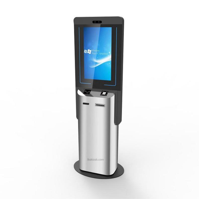 custom 24-inch wall mount self service checkout kiosk with touch screen online