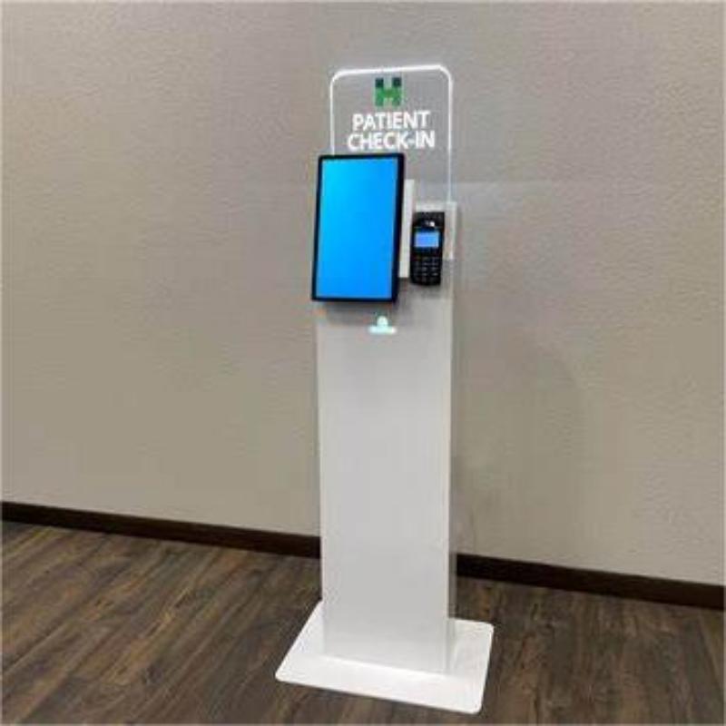 good quality 19-inch standing medical check in kiosk machine wholesale