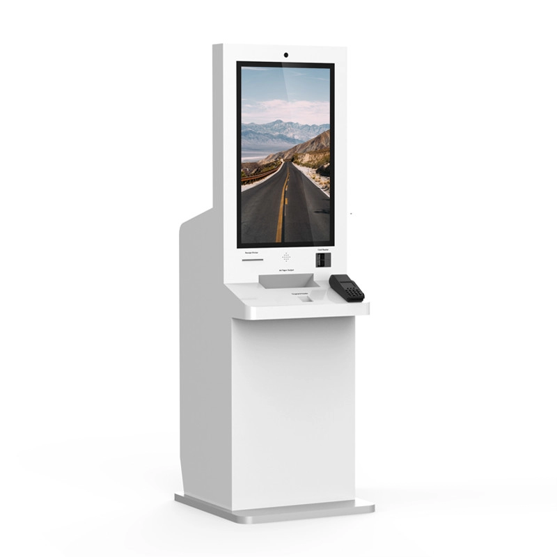 32-inch standing vistor check in kiosk machine