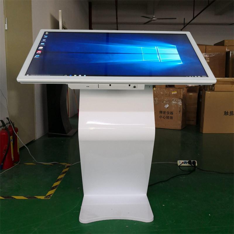 43-inch wall mount square self checkout kiosk with touch screen