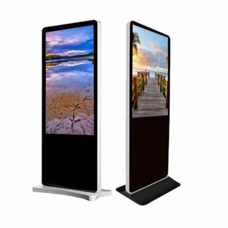 43-inch wall mount checkout kiosk with touch screen