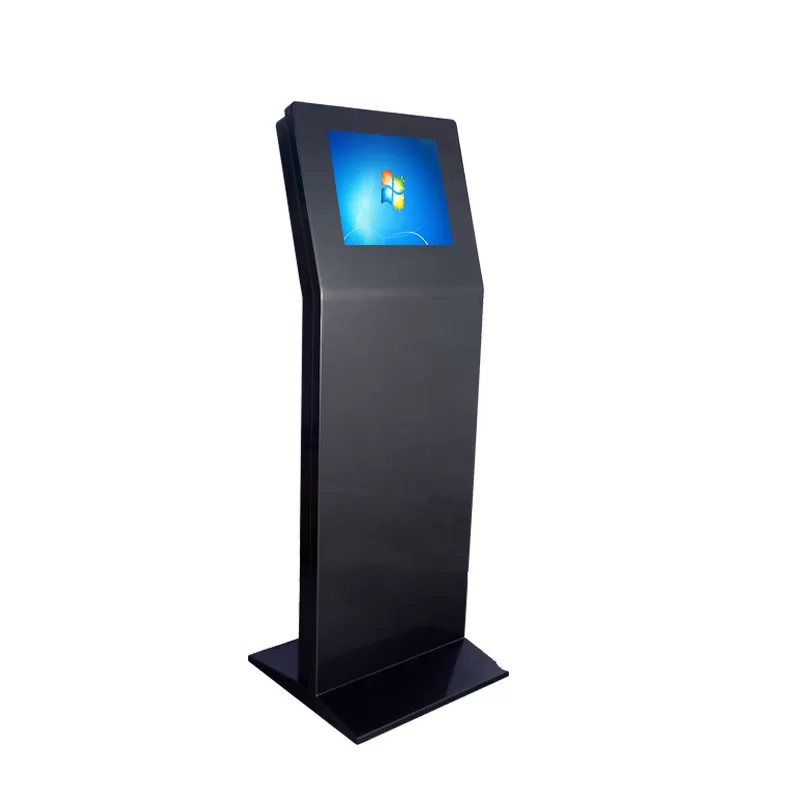 21.5-inch standing hotel check in kiosk machine--For standing style