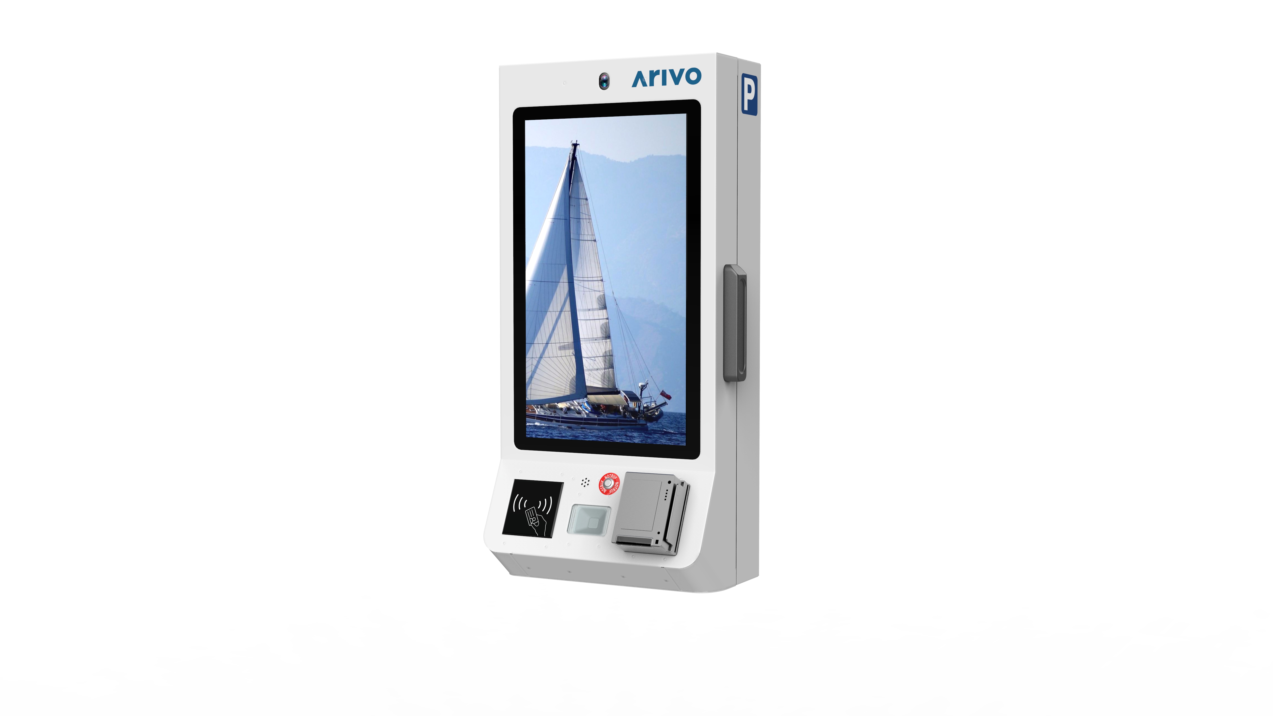 custom Parking Kiosk outdoor testing video online