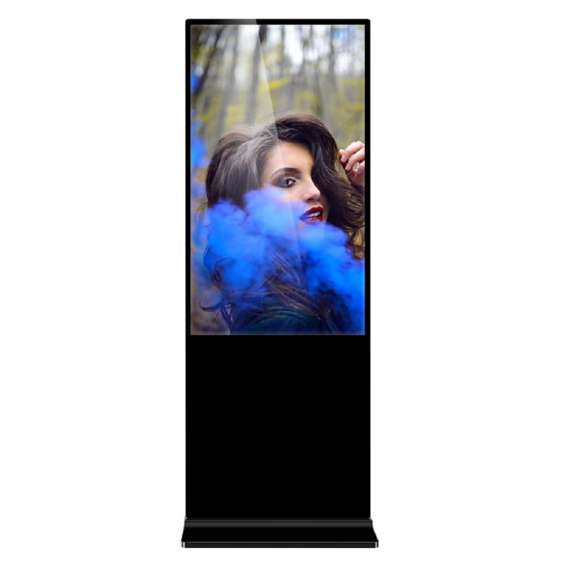 Touch screen kiosk display customization options