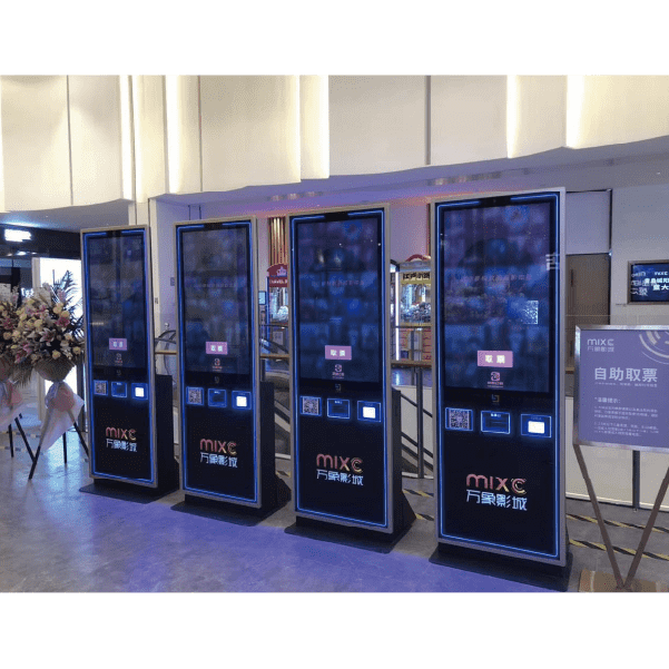 Movie Theater Kiosk In Cinema Reduce costs and increase efficiency