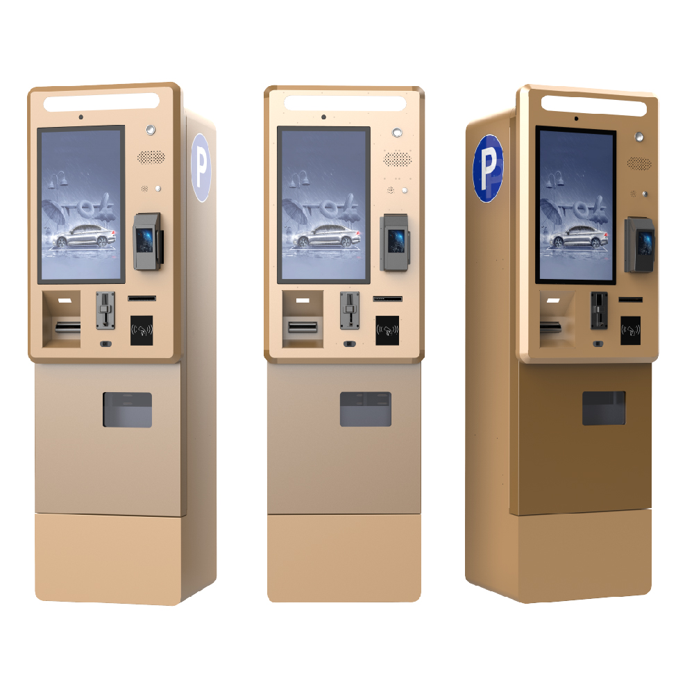 custom LKS Parking Payment Kiosk 21.5 Touch Screen ATM Machine Checkout Kiosk Machine With Payment Function online